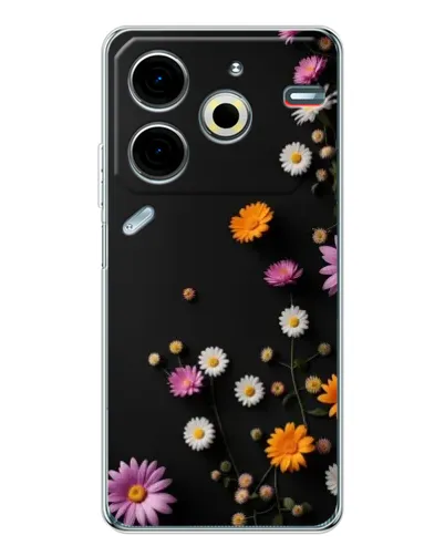 Чохол для TECNO Pova 7 Pro з картинкою «Квіткова композиція»