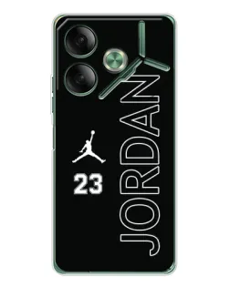 Чехол для TECNO Pova 7 Ultra с картинкой «Jordan Vertical»