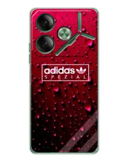 Чехол для TECNO Pova 7 Ultra с картинкой «Adidas Gold Marble»
