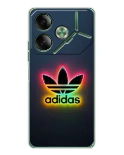 Чехол для TECNO Pova 7 Ultra с картинкой «Неоновый Adidas»