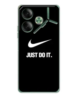 Чехол для TECNO Pova 7 Ultra с картинкой «Классический принт Nike»