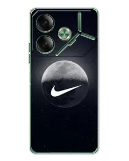 Чехол для TECNO Pova 7 Ultra с картинкой «Nike в стиле граффити»