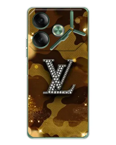 Чехол для TECNO Pova 7 Ultra с картинкой «Камуфляжный Louis Vuitton»