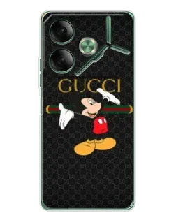 Чехол для TECNO Pova 7 Ultra с картинкой «Микки Маус Gucci»