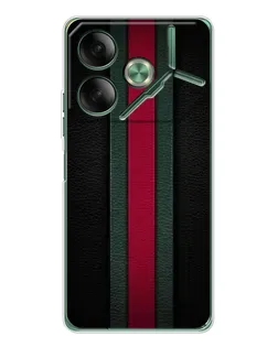 Чехол для TECNO Pova 7 Ultra с картинкой «Gucci — неоновая линия»