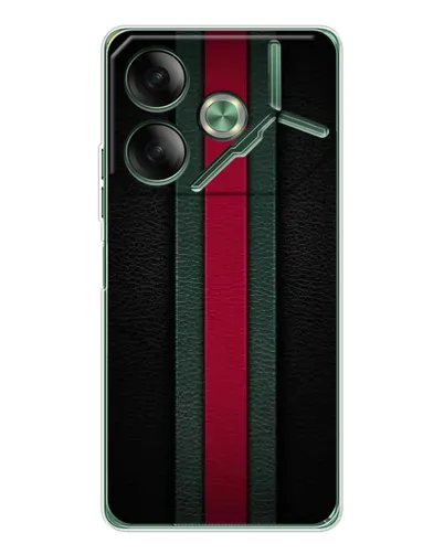Чехол для TECNO Pova 7 Ultra с картинкой «Gucci — неоновая линия»