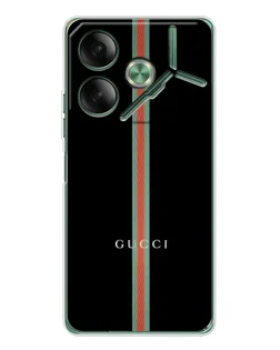 Чехол для TECNO Pova 7 Ultra с картинкой «Gucci — строгая линия» Чехол для TECNO Pova 7 Ultra с картинкой «Gucci — строгая линия»