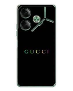 Чехол для TECNO Pova 7 Ultra с картинкой «Gucci — неоновый минимализм» Чехол для TECNO Pova 7 Ultra с картинкой «Gucci — неоновый минимализм»