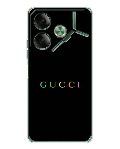 Чехол для TECNO Pova 7 Ultra с картинкой «Gucci — неоновый минимализм» Чехол для TECNO Pova 7 Ultra с картинкой «Gucci — неоновый минимализм»