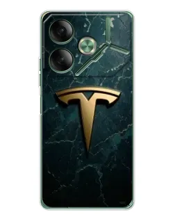 Чехол для TECNO Pova 7 Ultra с картинкой «Мраморная Tesla Gold» Чехол для TECNO Pova 7 Ultra с картинкой «Мраморная Tesla Gold»