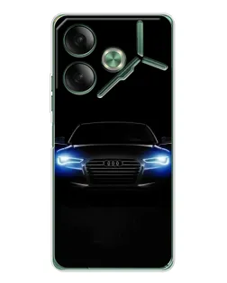 Чехол для TECNO Pova 7 Ultra с картинкой «Audi в неоне» Чехол для TECNO Pova 7 Ultra с картинкой «Audi в неоне»