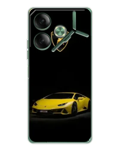 Чехол для TECNO Pova 7 Ultra с картинкой «Lamborghini желтый акцент» Чехол для TECNO Pova 7 Ultra с картинкой «Lamborghini желтый акцент»