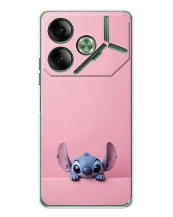 Чехол для TECNO Pova 7 Ultra с картинкой «Stitch выглядывает» Чехол для TECNO Pova 7 Ultra с картинкой «Stitch выглядывает»