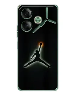 Чохол для TECNO Pova 7 з картинкою «Jordan Gradient Logo» Чохол для TECNO Pova 7 з картинкою «Jordan Gradient Logo»