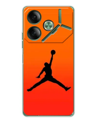Чехол для TECNO Pova 7 с картинкой «Jordan Sunset»