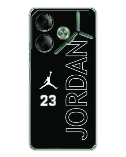 Чехол для TECNO Pova 7 с картинкой «Jordan Vertical»