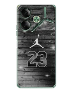 Чехол для TECNO Pova 7 с картинкой «Jordan Carbon 23»