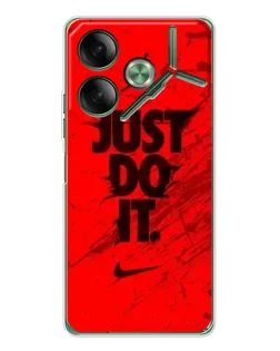 Чехол для TECNO Pova 7 с картинкой «Nike Just Do It»