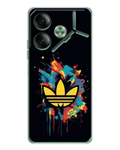 Чехол для TECNO Pova 7 с картинкой «Adidas Splash»