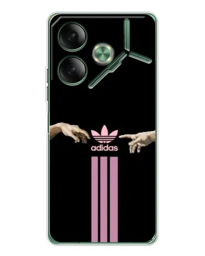 Чехол для TECNO Pova 7 с картинкой «Adidas Hands»