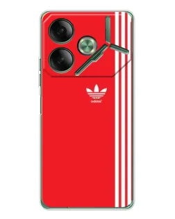 Чохол для TECNO Pova 7 з картинкою «Червоний мінімалізм Adidas» Чохол для TECNO Pova 7 з картинкою «Червоний мінімалізм Adidas»