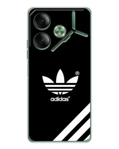 Чехол для TECNO Pova 7 с картинкой «Adidas с диагональными полосами»