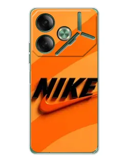 Чохол для TECNO Pova 7 з картинкою «Помаранчевий драйв Nike» Чохол для TECNO Pova 7 з картинкою «Помаранчевий драйв Nike»