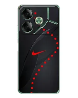 Чехол для TECNO Pova 7 с картинкой «Абстрактный дизайн Nike» Чехол для TECNO Pova 7 с картинкой «Абстрактный дизайн Nike»