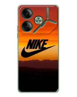 Чехол для TECNO Pova 7 с картинкой «Nike — вечерний горизонт» Чехол для TECNO Pova 7 с картинкой «Nike — вечерний горизонт»
