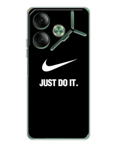 Чехол для TECNO Pova 7 с картинкой «Классический принт Nike» Чехол для TECNO Pova 7 с картинкой «Классический принт Nike»