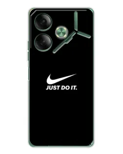 Чехол для TECNO Pova 7 с картинкой «Минимализм от Nike» Чехол для TECNO Pova 7 с картинкой «Минимализм от Nike»