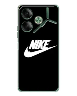 Чехол для TECNO Pova 7 с картинкой «Мазки краски Nike» Чехол для TECNO Pova 7 с картинкой «Мазки краски Nike»