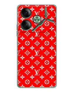 Чехол для TECNO Pova 7 с картинкой «Яркий паттерн LV»