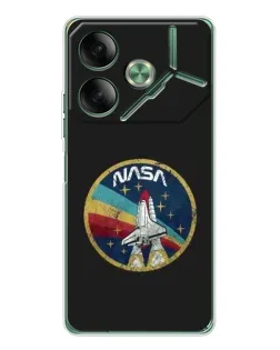 Чохол для TECNO Pova 7 з картинкою «NASA — емблема місії» Чохол для TECNO Pova 7 з картинкою «NASA — емблема місії»