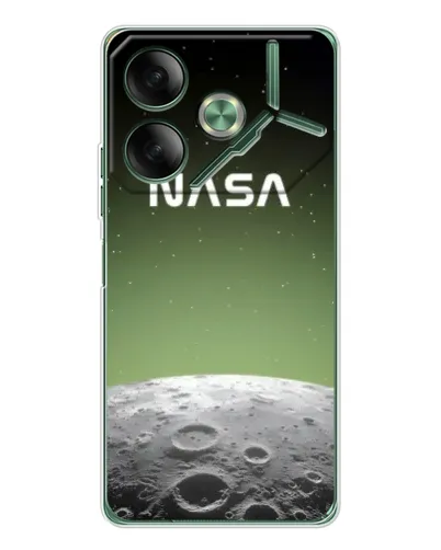 Чехол для TECNO Pova 7 с картинкой «NASA — лунный градиент» Чехол для TECNO Pova 7 с картинкой «NASA — лунный градиент»