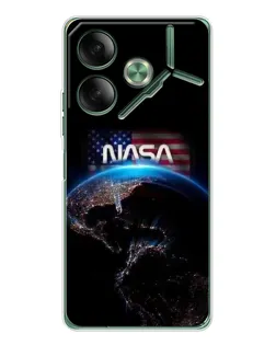 Чехол для TECNO Pova 7 с картинкой «Земля из космоса NASA» Чехол для TECNO Pova 7 с картинкой «Земля из космоса NASA»