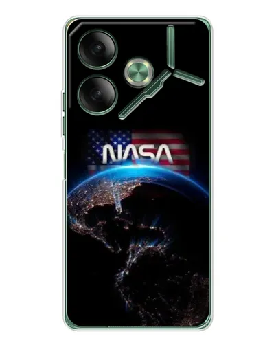 Чехол для TECNO Pova 7 с картинкой «Земля из космоса NASA» Чехол для TECNO Pova 7 с картинкой «Земля из космоса NASA»