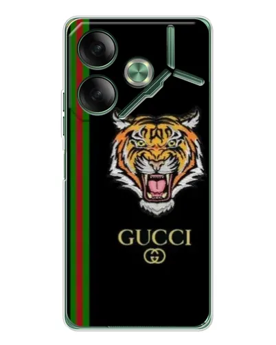 Чехол для TECNO Pova 7 с картинкой «Тигр Gucci» Чехол для TECNO Pova 7 с картинкой «Тигр Gucci»