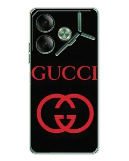 Чохол для TECNO Pova 7 з картинкою «Gucci — червоний логотип» Чохол для TECNO Pova 7 з картинкою «Gucci — червоний логотип»