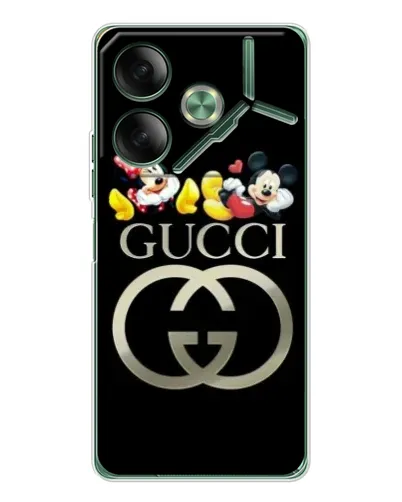Чехол для TECNO Pova 7 с картинкой «Gucci — герои Disney» Чехол для TECNO Pova 7 с картинкой «Gucci — герои Disney»