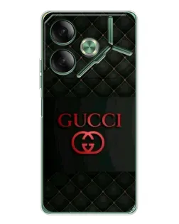 Чохол для TECNO Pova 7 з картинкою «Gucci — стьобаний чорний» Чохол для TECNO Pova 7 з картинкою «Gucci — стьобаний чорний»