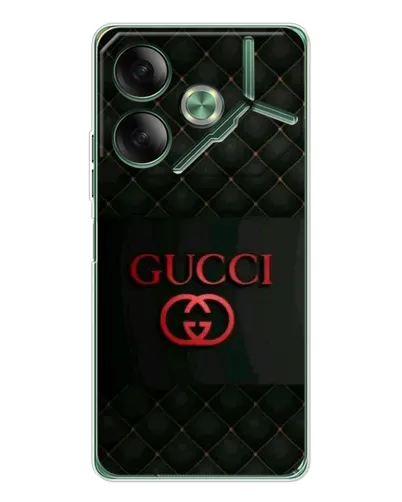 Чехол для TECNO Pova 7 с картинкой «Gucci — стеганый черный» Чехол для TECNO Pova 7 с картинкой «Gucci — стеганый черный»