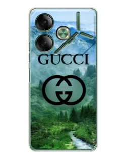 Чохол для TECNO Pova 7 з картинкою «Gucci — гірський пейзаж» Чохол для TECNO Pova 7 з картинкою «Gucci — гірський пейзаж»