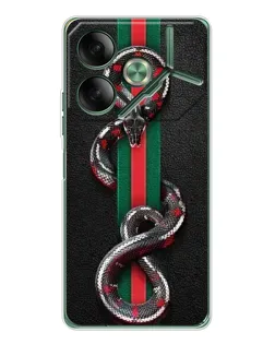 Чохол для TECNO Pova 7 з картинкою «Gucci — змія на смузі» Чохол для TECNO Pova 7 з картинкою «Gucci — змія на смузі»