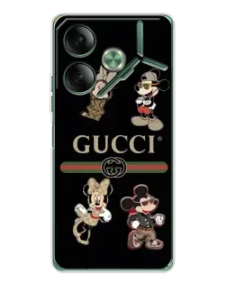 Чохол для TECNO Pova 7 з картинкою «Gucci — герої Disney та монограма» Чохол для TECNO Pova 7 з картинкою «Gucci — герої Disney та монограма»
