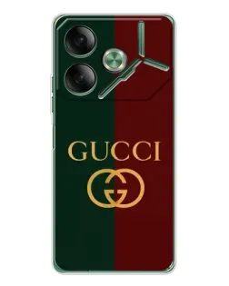 Чохол для TECNO Pova 7 з картинкою «Gucci — темно-зелений градієнт» Чохол для TECNO Pova 7 з картинкою «Gucci — темно-зелений градієнт»
