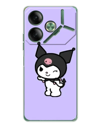 Чохол для TECNO Pova 7 з картинкою «Класична Kuromi»
