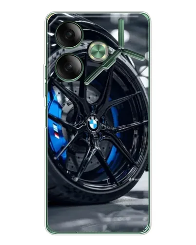 Чохол для TECNO Pova 7 з картинкою «Колесо BMW зблизька»