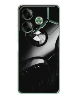 Чохол для TECNO Pova 7 з картинкою «Емблема BMW — макро»