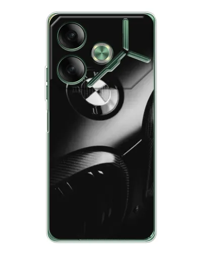 Чохол для TECNO Pova 7 з картинкою «Емблема BMW — макро»